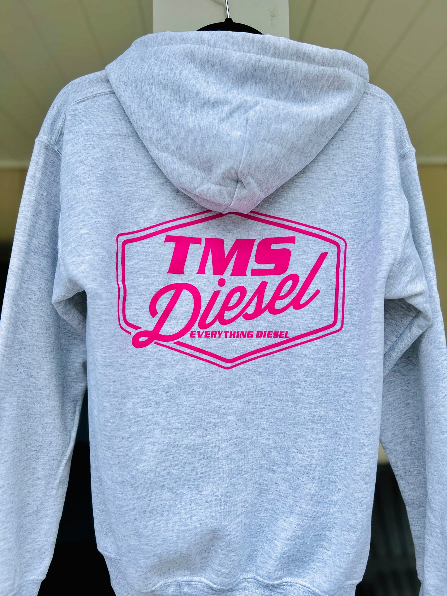 Pink Diner Logo Hoodie