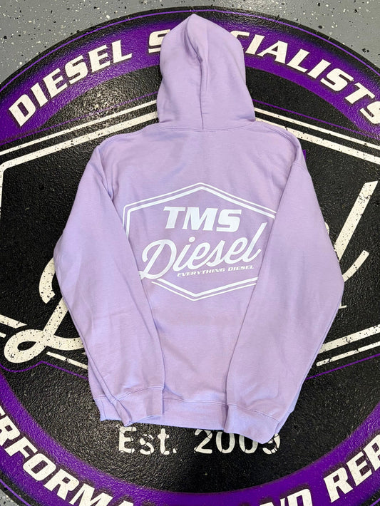 Lavender Diner Logo Hoodie