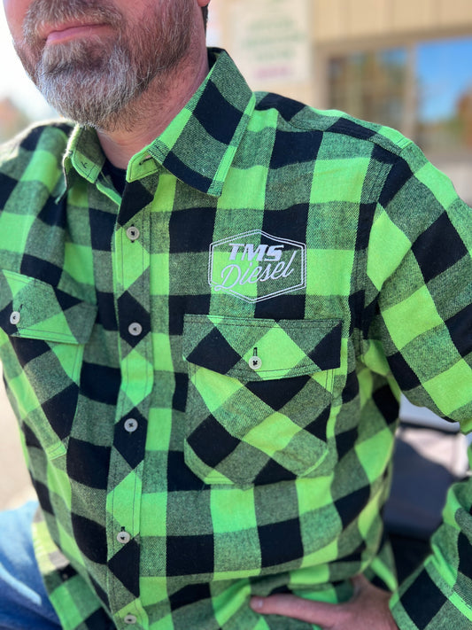 Green Diner Flannel