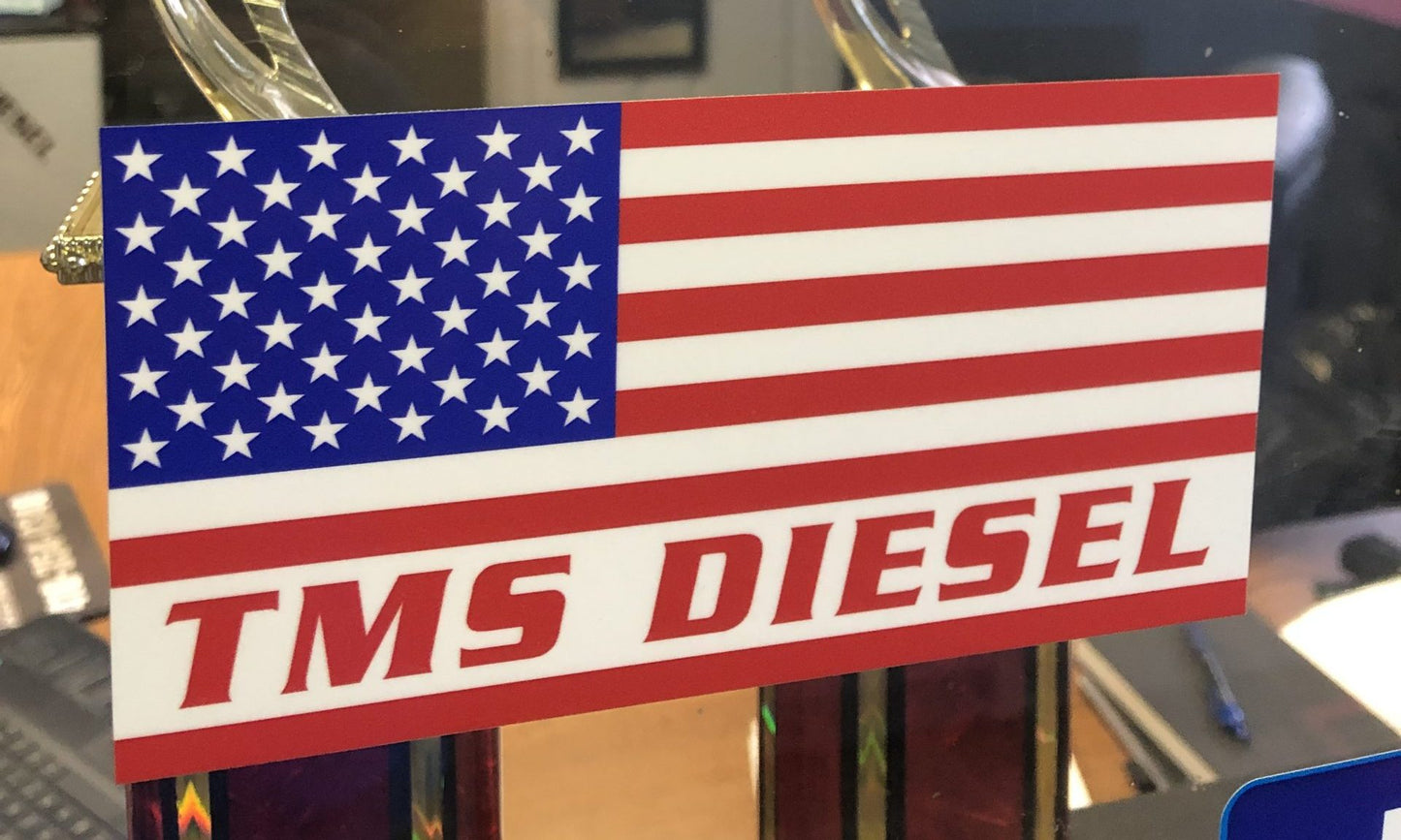 American Flag Sticker